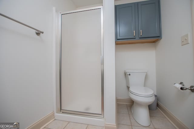 713 Birkdale Blvd, Carrollton, GA 30116 - full bathroom featuring tile patterned flooring and a shower stall