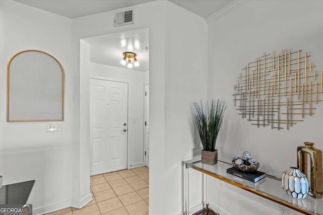 390 17th St NW Unit 4031, Atlanta, GA 30363 - foyer entrance with light tile patterned floors and baseboards