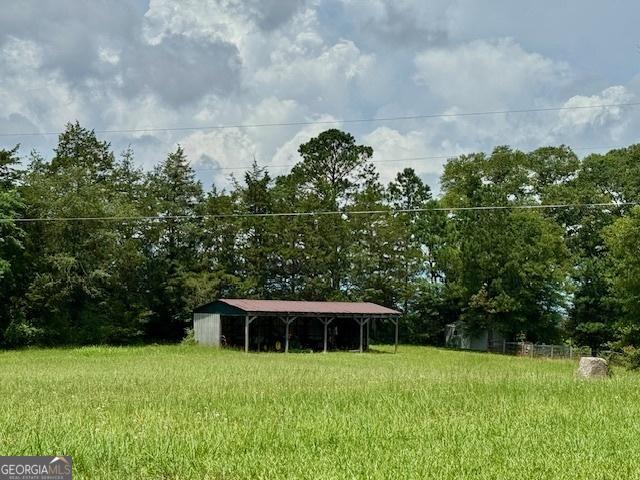 360 Morgan Mill Rd, Brooks, GA 30205 - view of yard featuring a carport and view of scattered trees