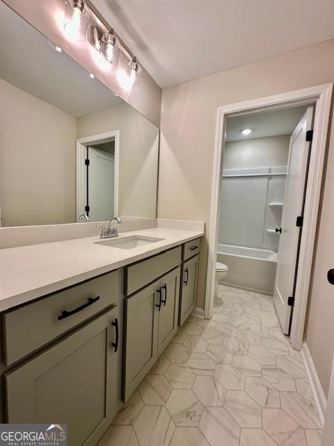 202 Lakeside Dr Lot 73, Lagrange, GA 30240 - bathroom featuring vanity and bathtub / shower combination