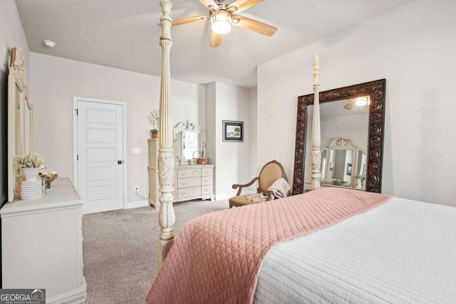 2326 Britt St, Grayson, GA 30017 - bedroom featuring carpet and ceiling fan