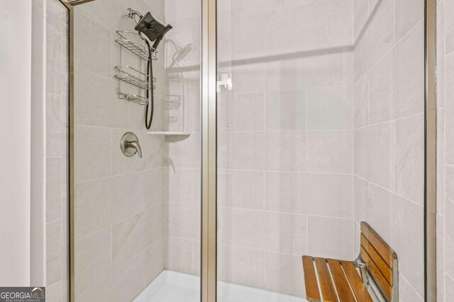 2326 Britt St, Grayson, GA 30017 - full bathroom with a stall shower