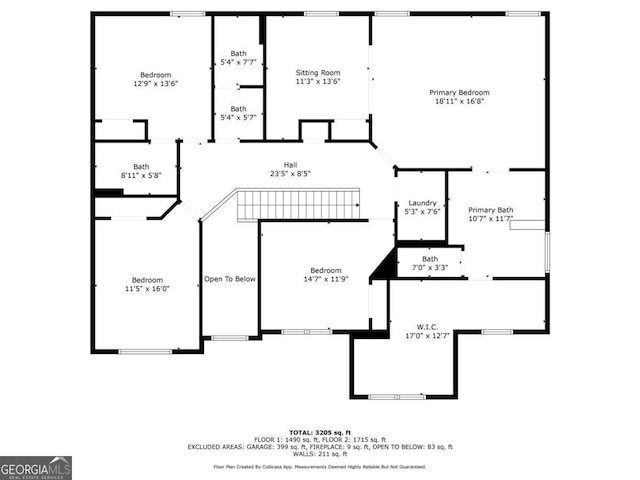2326 Britt St, Grayson, GA 30017 - view of property floor plan