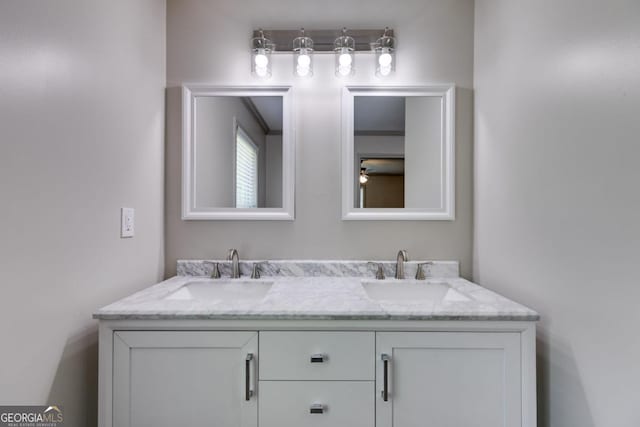 370 Simms Rd, Carrollton, GA 30117 - full bath featuring double vanity