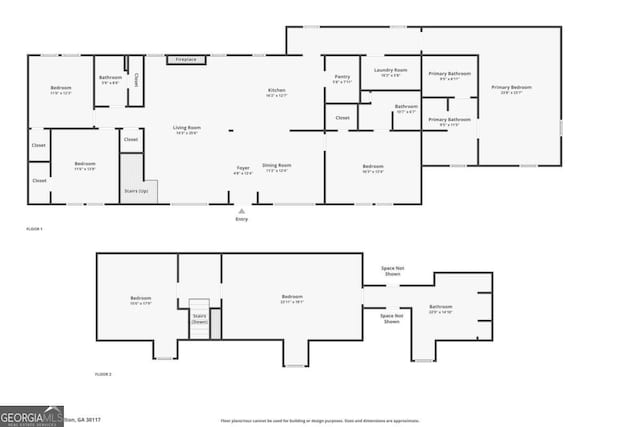 370 Simms Rd, Carrollton, GA 30117 - view of home floor plan