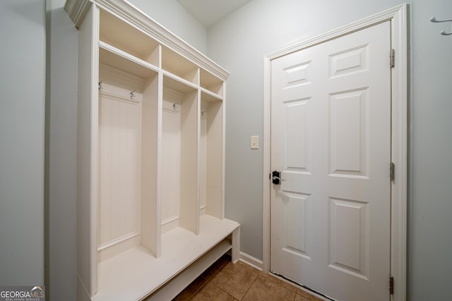 38 Pin Oak Way, Hamilton, GA 31811 - mudroom with tile patterned flooring and baseboards