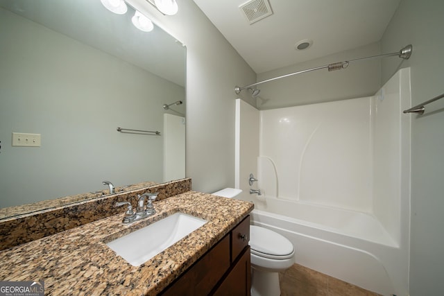 38 Pin Oak Way, Hamilton, GA 31811 - full bath with vanity, shower / washtub combination, and tile patterned flooring