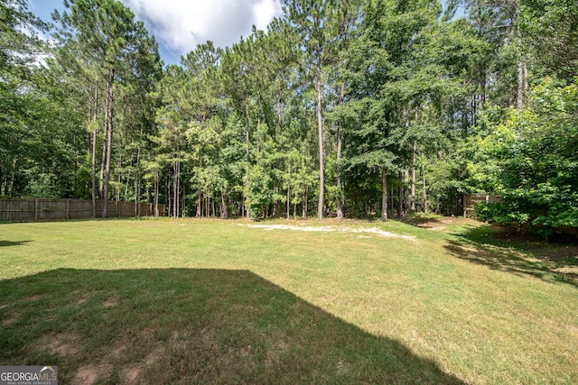 38 Pin Oak Way, Hamilton, GA 31811 - view of yard with a wooded view