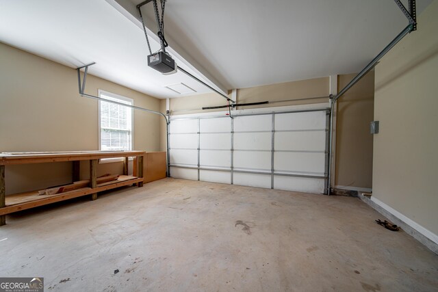 38 Pin Oak Way, Hamilton, GA 31811 - garage featuring a garage door opener
