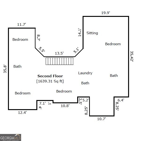 4 Bluff Ct SE, Cartersville, GA 30120 - view of property floor plan
