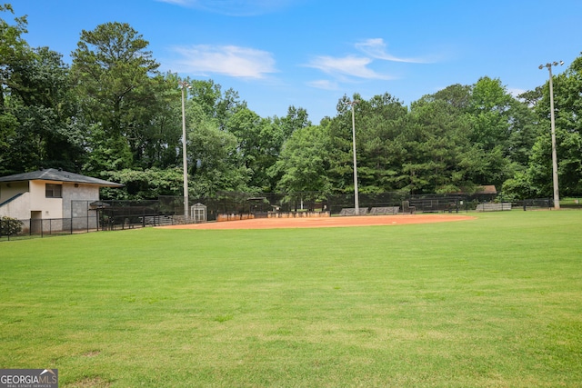 4345 Tucker N Dr, Tucker, GA 30084 - view of yard