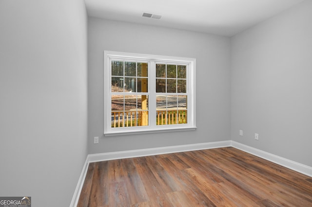 3177 Rodgers Creek Rd Unit 169, Ellijay, GA 30540 - spare room featuring baseboards and wood finished floors