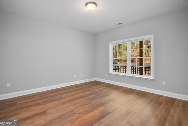 3177 Rodgers Creek Rd Unit 169, Ellijay, GA 30540 - spare room featuring dark wood finished floors