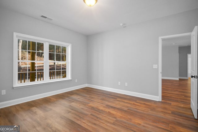 3177 Rodgers Creek Rd Unit 169, Ellijay, GA 30540 - unfurnished room featuring dark wood-style flooring and baseboards