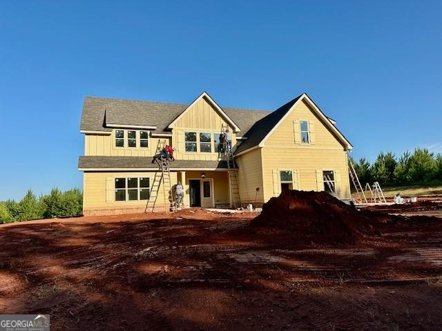 3609 Youngs Mill Rd, Hogansville, GA 30230 - craftsman inspired home with board and batten siding