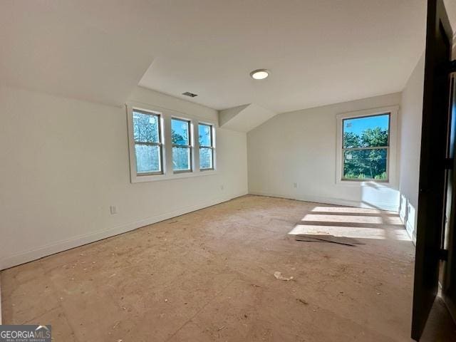 3609 Youngs Mill Rd, Hogansville, GA 30230 - bonus room featuring healthy amount of natural light and lofted ceiling
