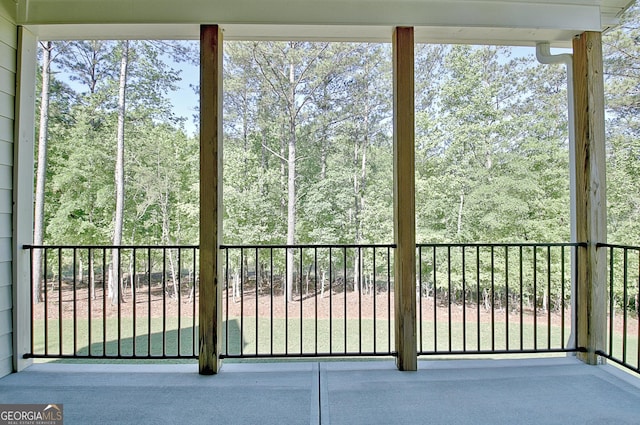 192 Greyfairs Ave, Senoia, GA 30276 - balcony featuring view of scattered trees