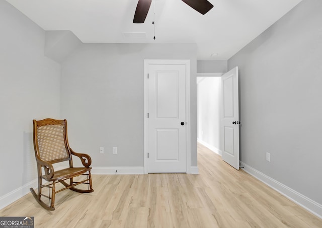 192 Greyfairs Ave, Senoia, GA 30276 - unfurnished room featuring ceiling fan and light wood-style floors
