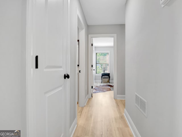 192 Greyfairs Ave, Senoia, GA 30276 - corridor with light wood finished floors and baseboards