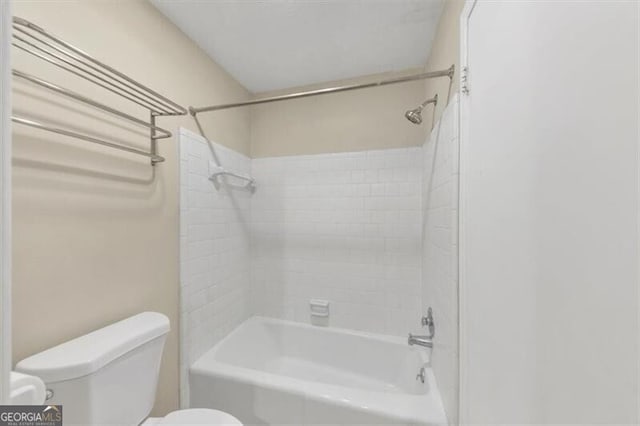 58 Monet Ct NW, Atlanta, GA 30327 - bathroom featuring toilet and shower / bath combination