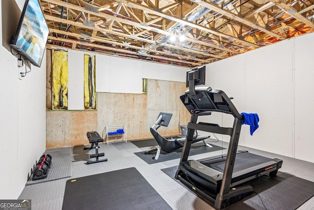 5717 Meadow View Dr, Jefferson, GA 30549 - view of exercise room