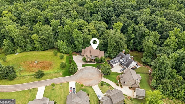 5717 Meadow View Dr, Jefferson, GA 30549 - aerial view of property and surrounding area