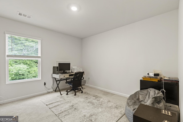 545 Quail Pass, Dawsonville, GA 30534 - carpeted office with baseboards