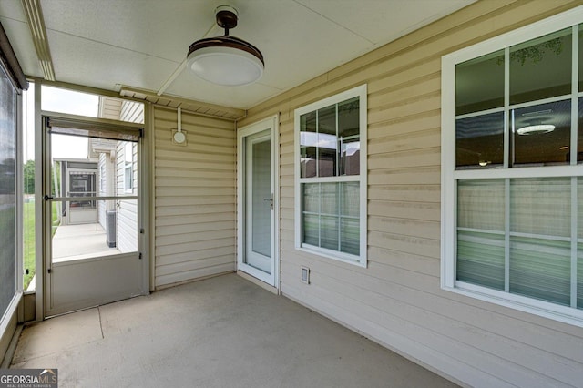 2204 Applebrook Dr, Rossville, GA 30741 - view of unfurnished sunroom