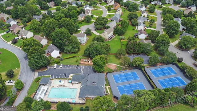 7325 Brookwood Way, Cumming, GA 30041 - view of property location featuring a pool area and nearby suburban area