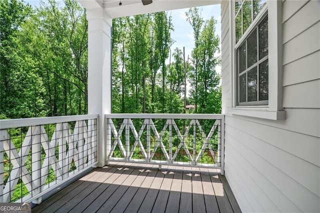 385 Rowes Cir, Alpharetta, GA 30009 - view of wooden deck
