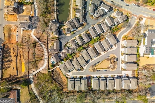 385 Rowes Cir, Alpharetta, GA 30009 - aerial view of property's location featuring nearby suburban area