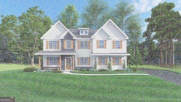 38 Oak Ridge Dr Unit 26, Waverly Hall, GA 31831 - view of front of house with a front lawn