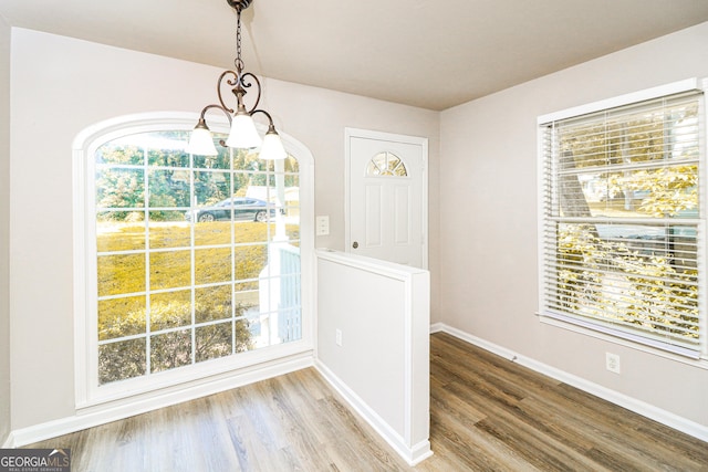 1947 Main St NW, Atlanta, GA 30318 - entryway with healthy amount of natural light and wood finished floors