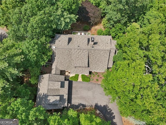 44 Sassafras Rdg, Big Canoe, GA 30143 - view from above of property