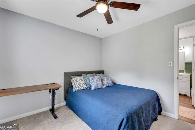 425 Shelby Ln, Hiram, GA 30141 - bedroom featuring carpet flooring and a ceiling fan