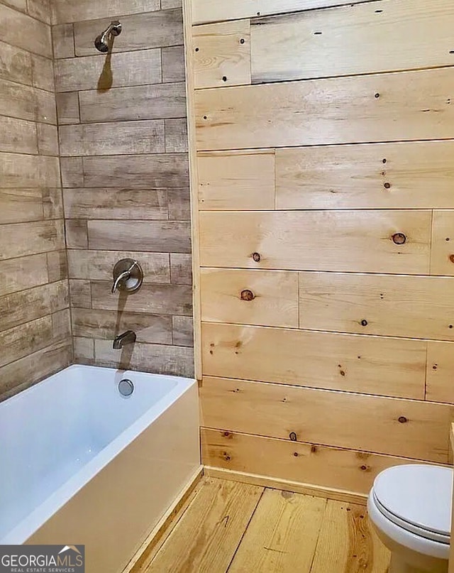 282 Armor Way, Ellijay, GA 30540 - full bathroom with hardwood / wood-style floors and toilet
