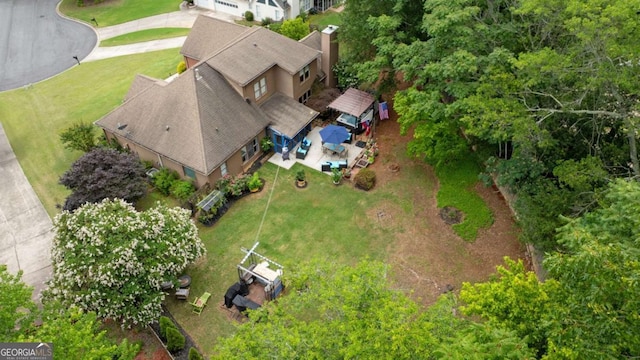 425 Starfire Ct, Suwanee, GA 30024 - view from above of property