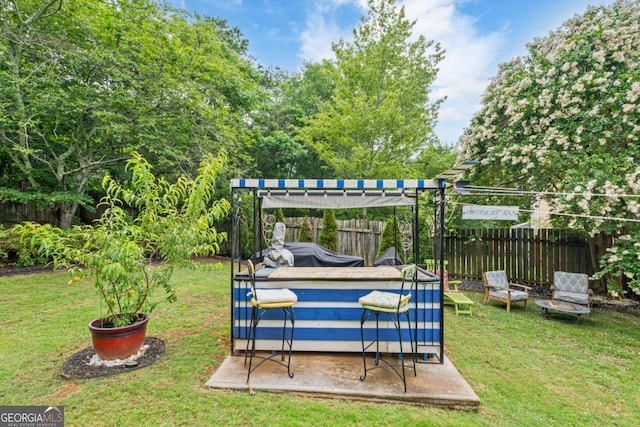 425 Starfire Ct, Suwanee, GA 30024 - view of yard