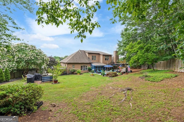 425 Starfire Ct, Suwanee, GA 30024 - view of fenced backyard