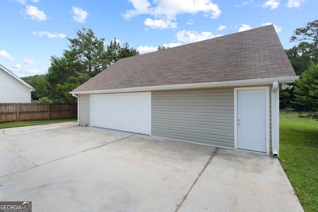 312 Cattlemans Cir, Mcdonough, GA 30252 - view of detached garage
