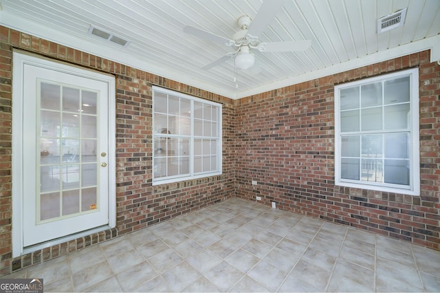 110 Chardonnay Oaks Dr, Mcdonough, GA 30252 - view of patio / terrace featuring ceiling fan