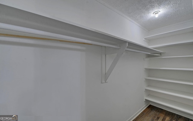 37 Cunningham Dr, Hartwell, GA 30643 - spacious closet with dark wood-style flooring