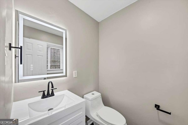 847 Magna Carta Dr NW, Atlanta, GA 30318 - bathroom with toilet and vanity