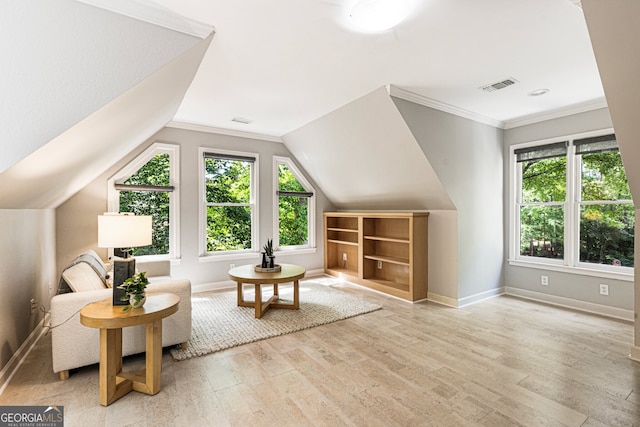 625 Wynfield Ct, Roswell, GA 30076 - living area with wood finished floors and vaulted ceiling
