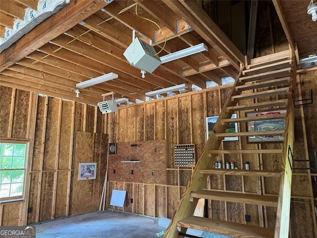 1464 Chatsworth Trce, Lawrenceville, GA 30044 - miscellaneous room with stairway