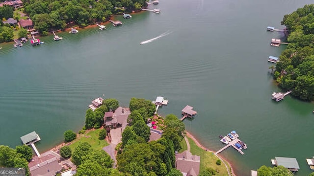 212 Windjammer Dr, Hiawassee, GA 30546 - drone / aerial view of a nearby body of water