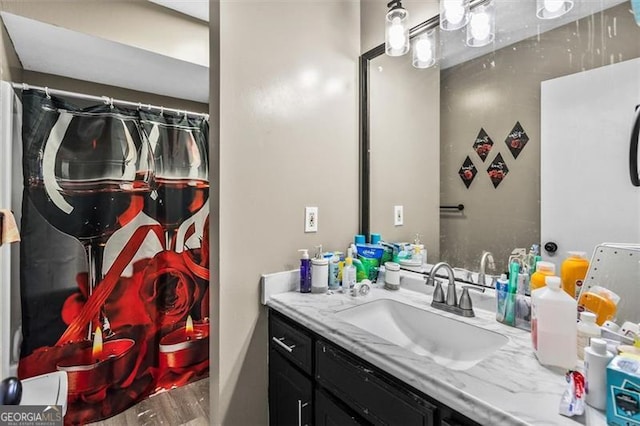 4146 Monclair, Columbus, GA 31907 - full bath featuring vanity and wood finished floors