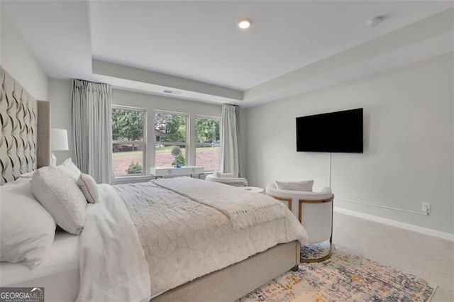 1969 Lanier Harbor Pt, Buford, GA 30518 - bedroom with carpet and a tray ceiling