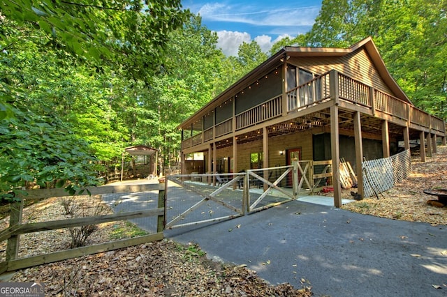 191 Deer Run Rd, Blairsville, GA 30512 - view of side of home with an exterior structure