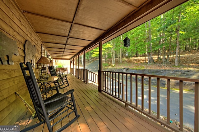 191 Deer Run Rd, Blairsville, GA 30512 - view of deck